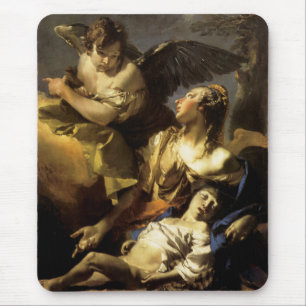 Hagar und Ismael in der Wüste Mousepad
