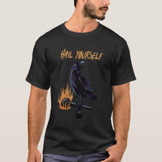 Hagel dich letzten Podcast auf das Links Mikrofon T-Shirt