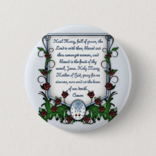 Hagel Mary Button