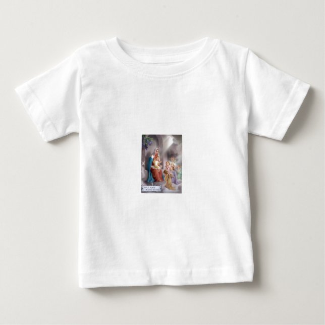 Hagel-Mary-inbild Baby T-shirt (Vorderseite)