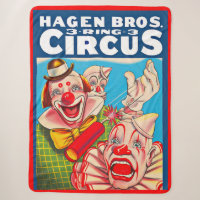 Hagen Brothers Circus-Poster der 50er Jahre