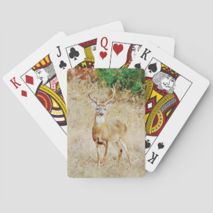 Häger der Hirschkunst spielen Karten Spielkarten