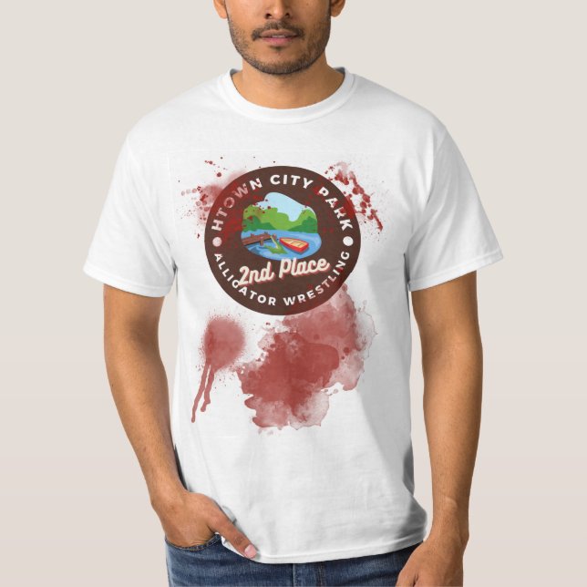 Hagerstown City Park Alligator Wrestling T - Shirt (Vorderseite)