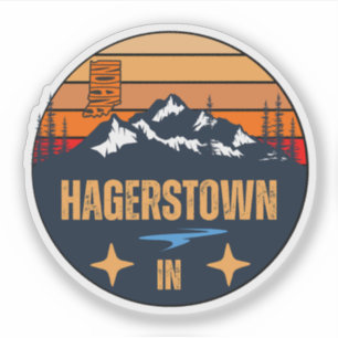 Hagerstown, Indiana Aufkleber