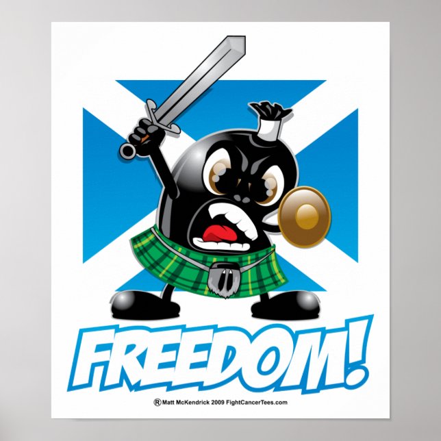 Haggis Freedom Poster (Vorne)