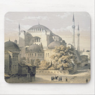 Haghia Sophia, Platte 19: Außenansicht des mosq Mousepad