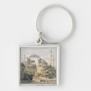 Haghia Sophia, Platte 19: Außenansicht des mosq Schlüsselanhänger