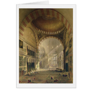 Haghia Sophia, Platte 24: Innenraum des zentralen