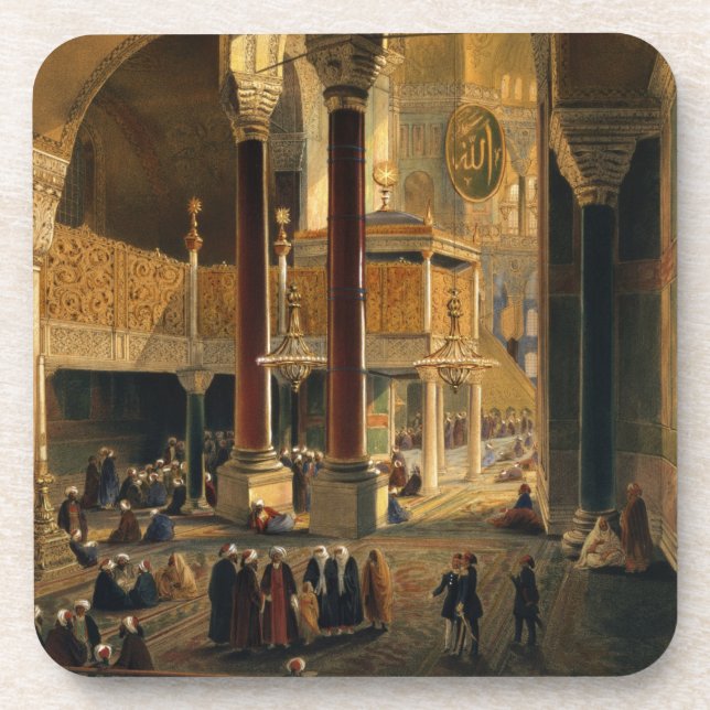 Haghia Sophia, Platte 8: die Kaisergalerie und das Getränkeuntersetzer (Vorderseite)