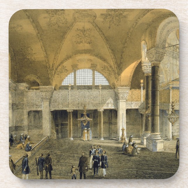 Haghia Sophia, Platte 9: die neue Kaisergalerie, Untersetzer (Vorderseite)