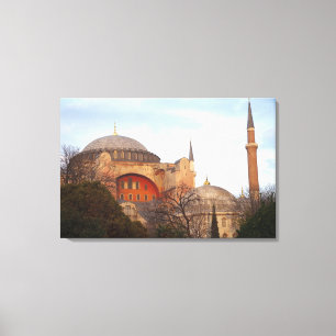 Hagia Sophia eingeweiht von den Byzantinern Leinwanddruck