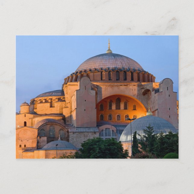 Hagia Sophia in Istanbul Postkarte (Vorderseite)