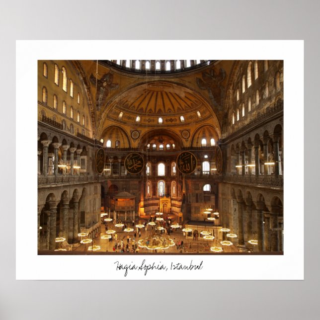 Hagia Sophia Poster (Vorne)