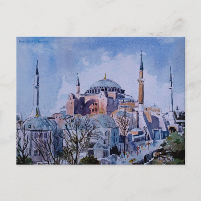Hagia Sophia Postkarte 2 (Vorderseite)