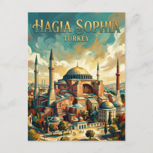 Hagia Sophia Türkei Postkarte