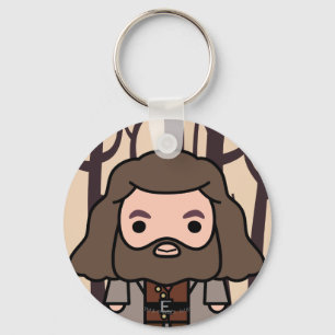 Hagrid Cartoon Character Art Schlüsselanhänger