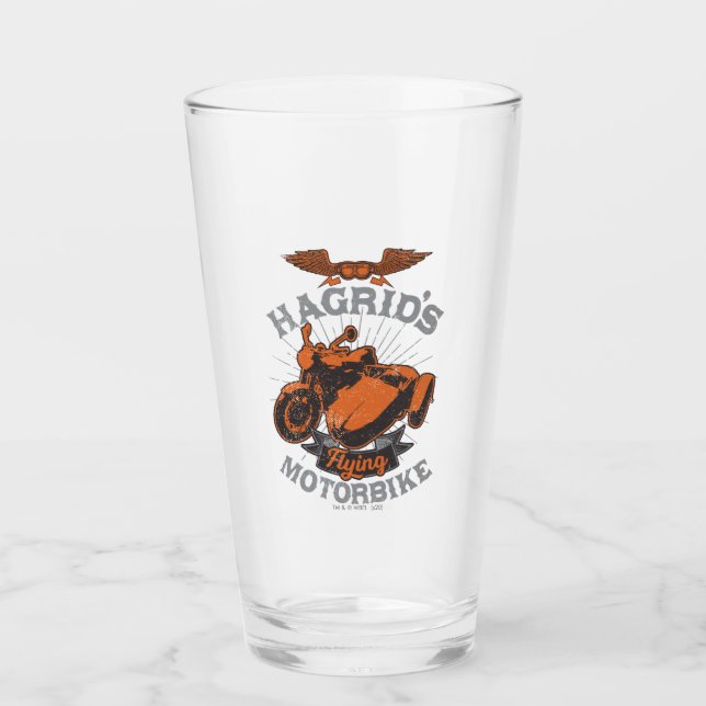 Hagrids fliegendes Motorrad Glas (Vorderseite)