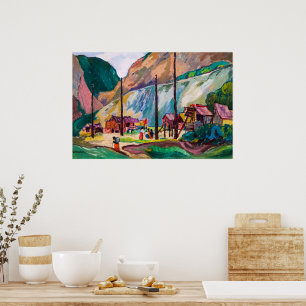 Hagwilget Emily Carr Poster