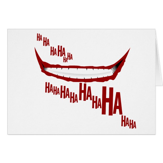 Haha… Sourire (Devant horizontal)