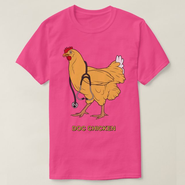 Hahn Doktor T-Shirt (Design vorne)