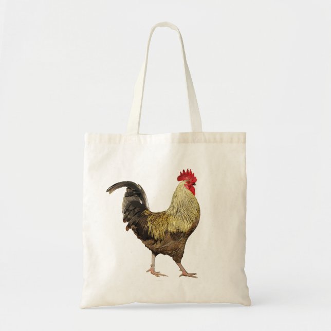 Hahn-EIN-Gekritzel-Doo Tasche (Vorne)