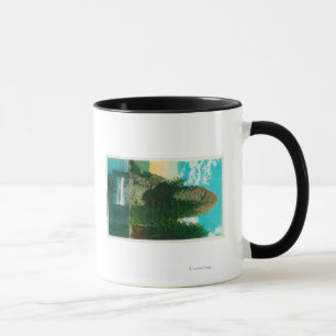 Hahn-Felsen auf Columbia River Tasse