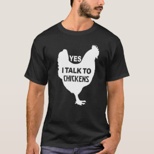 Hahn Henne Eier Küken Hühnerstall Stall Farm H T-Shirt