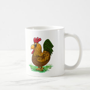 Hahn-Huhn-Spaßkaffee-Teeschalen-Tasse Kaffeetasse
