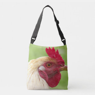 Hahn, Huhn, Tier, Vögel, Design, Bauernhof, Tragetaschen Mit Langen Trägern
