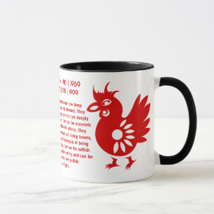 HAHN-ILLUSTRATION DES TIERKREIS-PAPERCUT TASSE