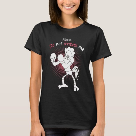 Hahn in den Handschuhen T-Shirt