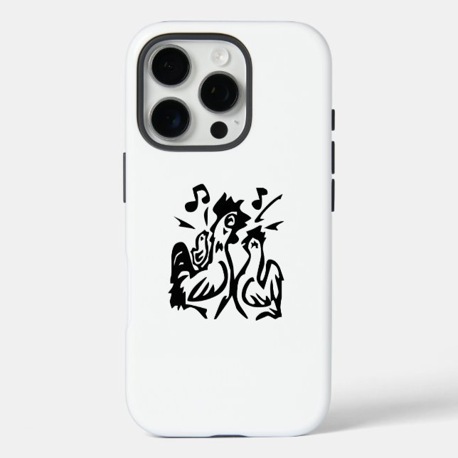 Hahn iPhone 16 Pro Hülle (Rückseite)