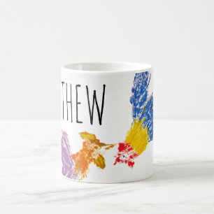 Hahn-Jahr-oder Geburtstags-personalisierte Tasse