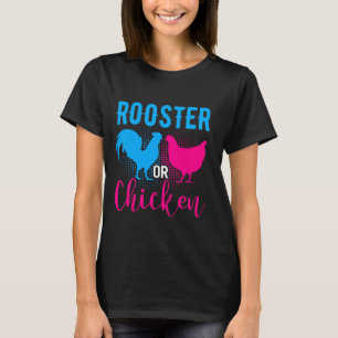 Hahn oder Hühner-Shirts Geschlecht-Shirt Lustiges T-Shirt