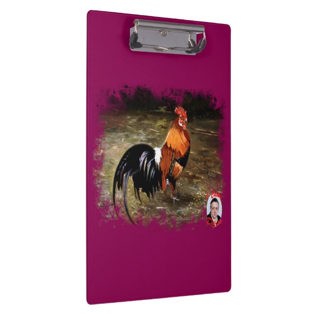 Hahn/Rooster/Gallisch Klemmbrett (Rechts)