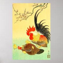 Hahn und Henne Ohara Koson 1930er
