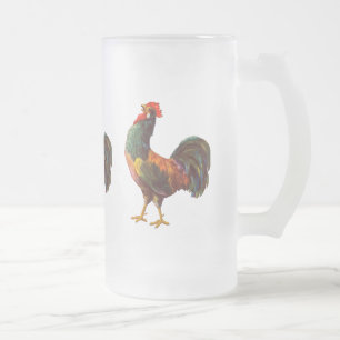 Hahn Vintage-Kiste Kunstbecher Mattglas Bierglas
