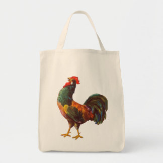 Hahn Vintage Küchenkiste Kunst Tragetasche