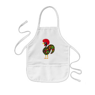 Hahn von Barcelos Nr02 - Galo de Barcelos Kinderschürze