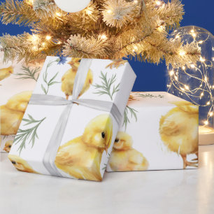 Hähnchen 1. Geburtstag Bauerntier Geburtstag Geschenkpapier