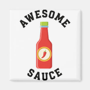 Hähnchen Awesome Sauce Flasche Magnet