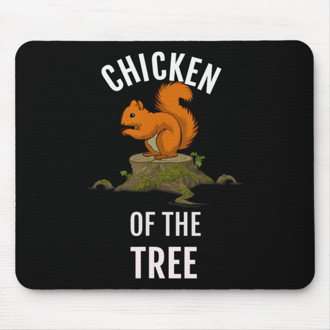 Hähnchen der Baumjägerjagd Mousepad (Vorne)