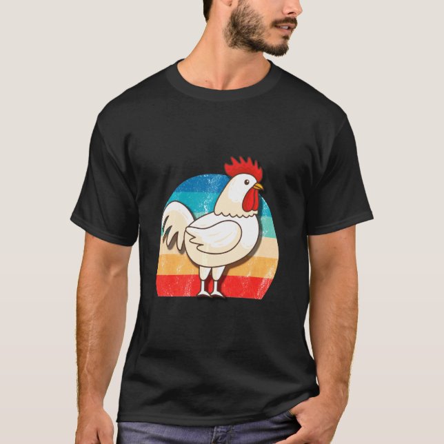 Hähnchen Flügel Ei Geflügel T-Shirt (Vorderseite)