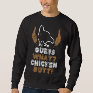 Hähnchen-Hintern-Zuchtpuppe Sweatshirt