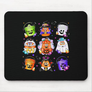 Hähnchen Nuggets Pumpkin Halloween 90er Vintagen 1 Mousepad