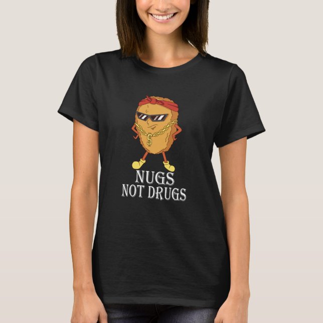 Hähnchen-Nuggets-Shirts T-Shirt (Vorderseite)