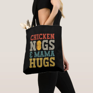 Hähnchen-Nuggets und Mama-Umarmer Kleinkind-Nugget Tasche