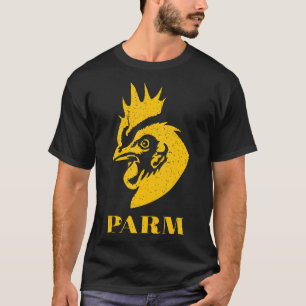Hähnchen-Parmesan-Fleisch-Tee-Farm-Carnivore T-Shirt