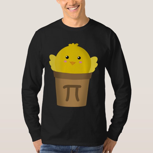 Hähnchen Pot Pi  Mathe  & Pi Day Pie  Akademisch T-Shirt (Vorderseite)