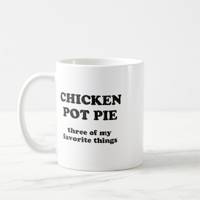 Hähnchen-Pot-Pie Drei meiner Lieblingsdinge _1  Kaffeetasse (Links)